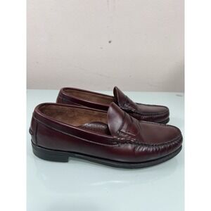 Dexter USA Men's Size 10E Wide Brown Leather Loafers Slip On Comfort